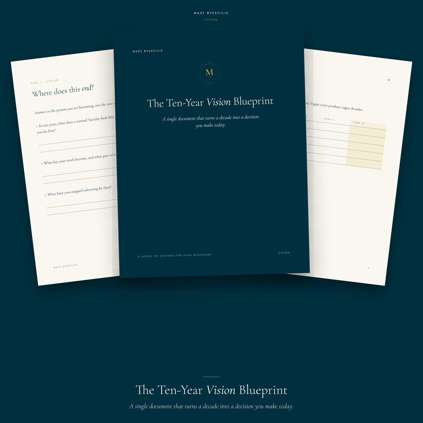 The Ten-Year Vision Blueprint
