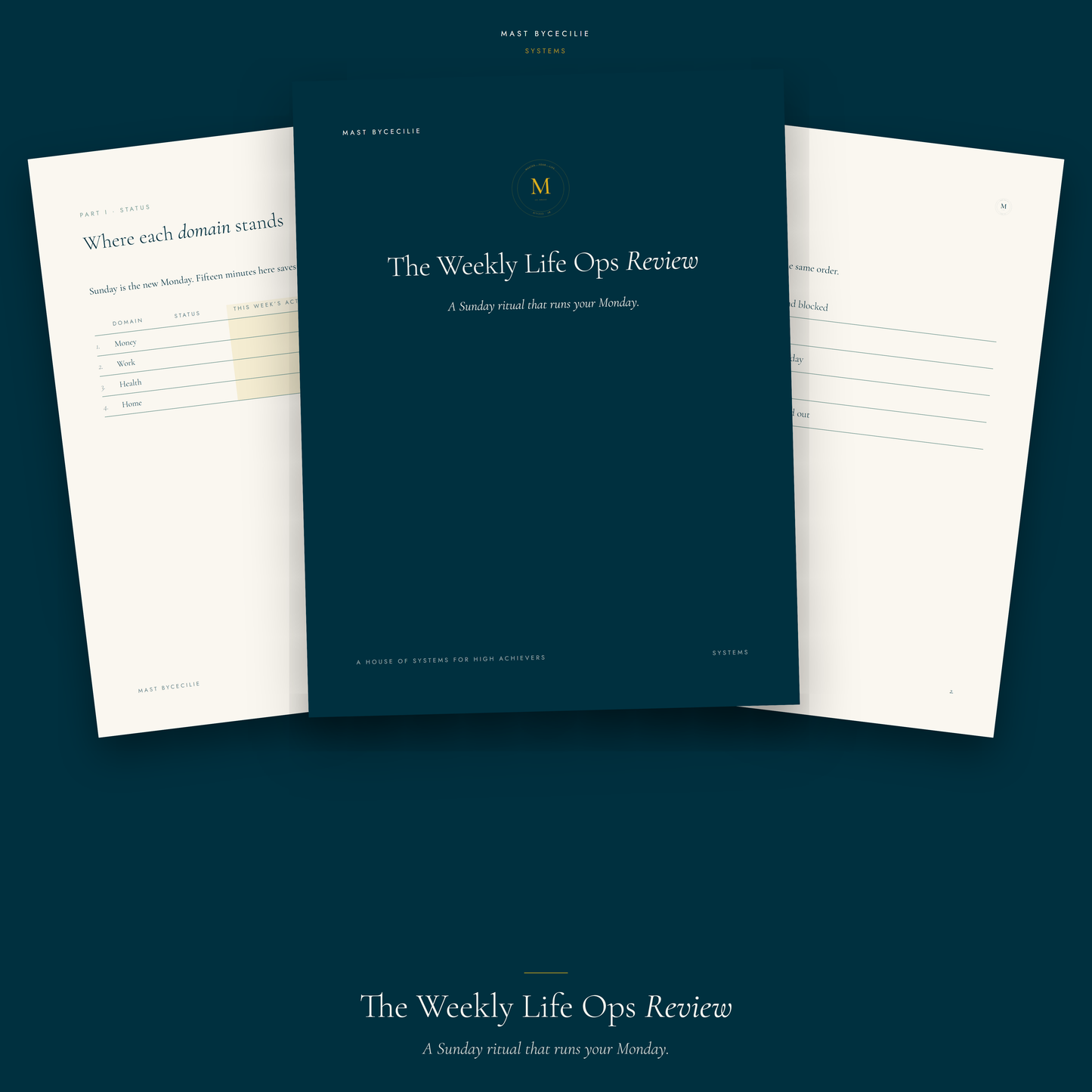 The Weekly Life Ops Review